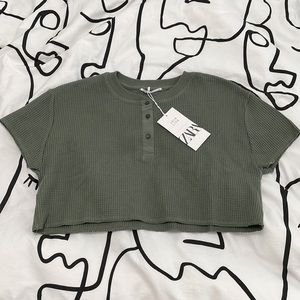 Zara Crop Top NWT